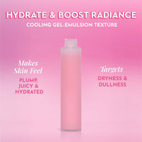 Glow Recipe Refill Pink Juice Water Gel Face Moisturizer for Women, Men & Teens - Hydrating Hyaluronic Acid, Radiance Boosting, Non-Comedogenic, Oil-Free, Lasting Korean Skin Care for Oily Skin, 50ml