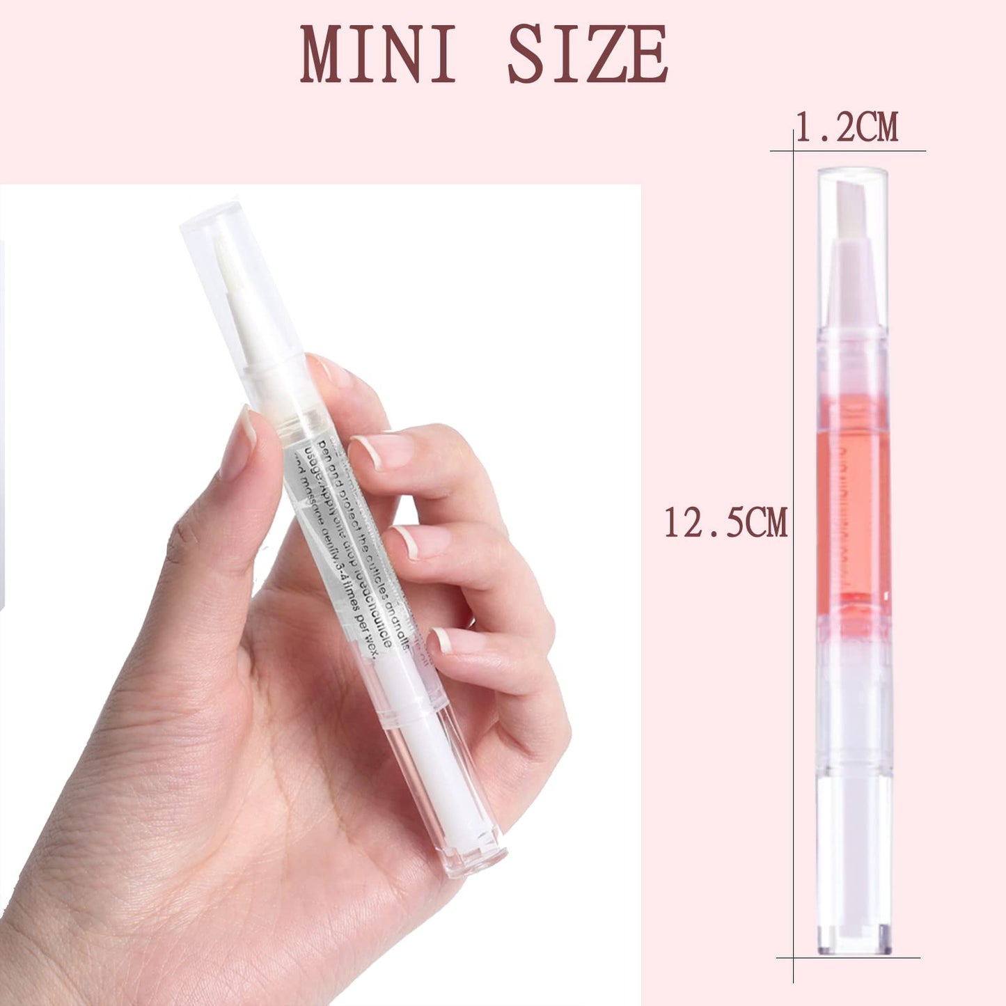 NLFOX Cuticle Oil Pen for Nail Care,8PCS Nail Oil Pen with Natural Ingredients Revitalize Pen Gel Manicure Pedicure nail art Treatment (Mix)