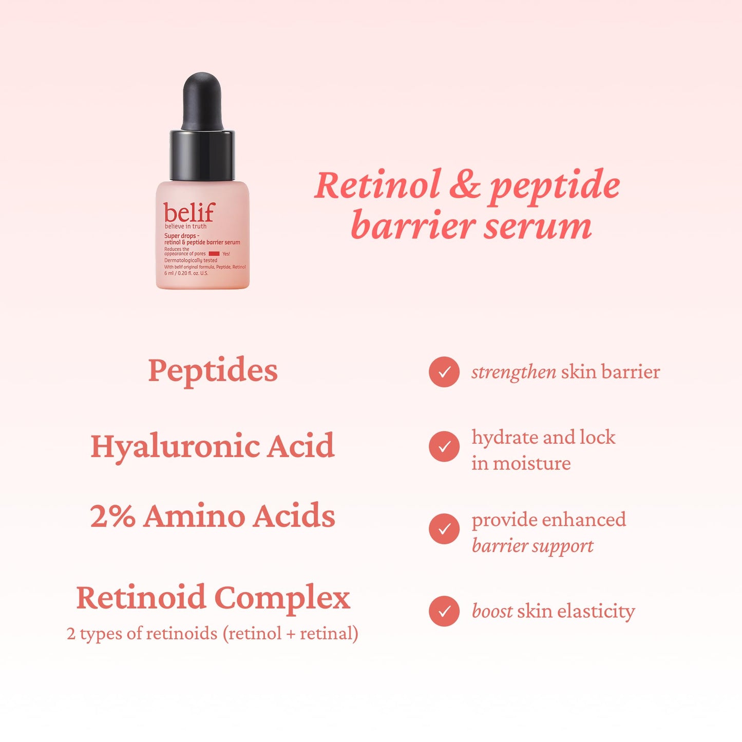 belif Super drops - discover glowing skin mini kit | Travel size, gift set, hyaluronic hydrating serum, peptide firming serum, vitamin C brightening serum, Korean skincare, Korean beauty (6ml x 3)