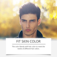 ShunJian 50ml Hair Concealer Cream,Hair Concealer,Ha/ir Dye Stick,Root Cover Up Stick,Root Con/cealer,Enhance Hairline,Natural Volumized Look,Suitable for Women and Men,Long-Lasting and Styling(Dark brown)