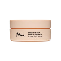 Mii Cosmetics Bright Eyed Firm + Smooth Hydrogel Eye Mask | Smooths, Firms, & Brightens the Under-Eye Area | Under Eye Gel Patches for Dark Circles, Puffiness, & Fine Lines | 60 Cooling Pads