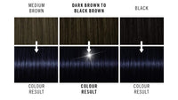 LIVE Schwarzkopf Live Men Permanent Hair Colour, Fade Resistant Hair Dye for Him, 090 Blue Black Shade