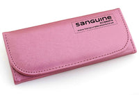 Sanguine Professional Pink Hair Scissors, Hairdressing Scissors for All Hair Cutting, 5.5 inch (14 cm) - Pink Presentation Case