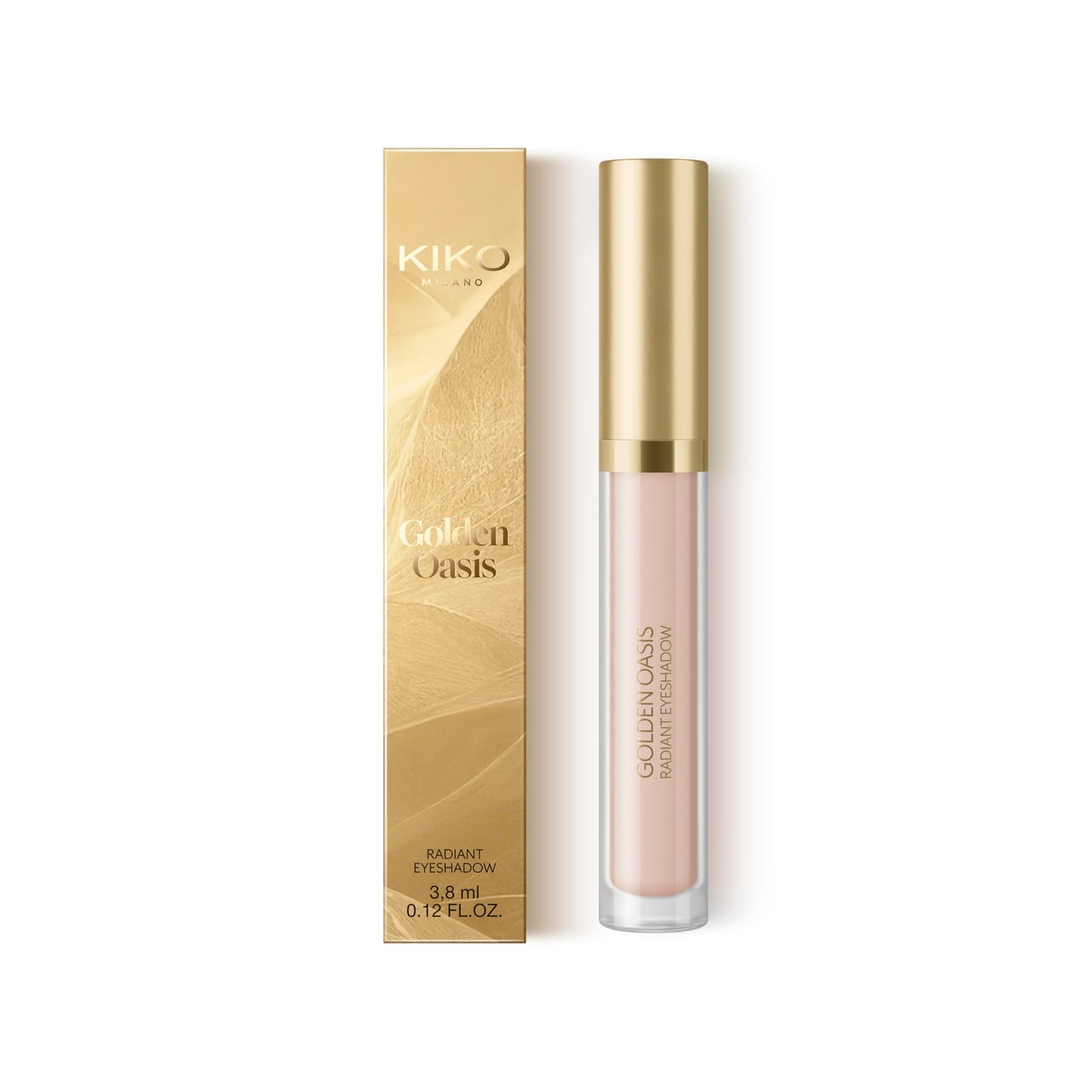 KIKO Milano Golden Oasis Radiant Eyeshadow 01, Tinted Liquid Eyeshadow