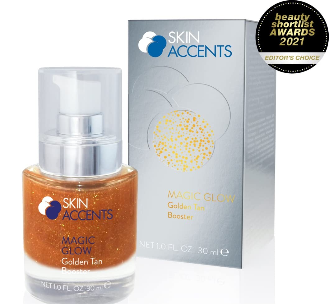 inspira: cosmetics Inspira Skin Accents Magic Glow Golden Tan Booster accelerates the natural tanning process when sunbathing - makes sun-stressed skin delicate
