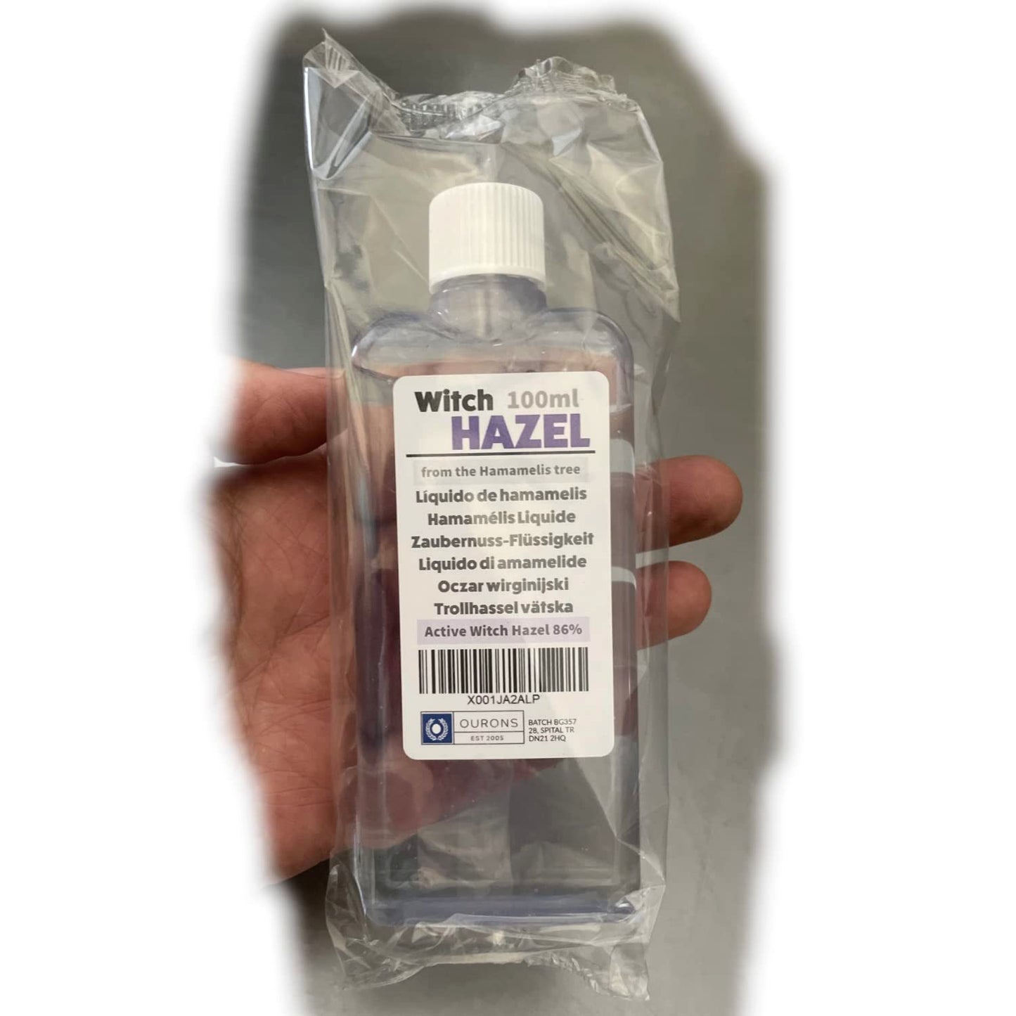 100ml Witch Hazel Liquid