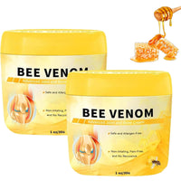 Fashion Base 2Pcs Bee Venom Cream - Bee Venom Joint Relief Cream for Muscles - Advanced Joint and Bone Cream for Neck, Waist, Back, Hand, Feet, and Leg