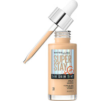 Maybelline Super Stay Skin Tint Foundation, With Vitamin C*, Foundation and Skincare, Long-Lasting up to 24H, Vegan Formula, Shade 31
