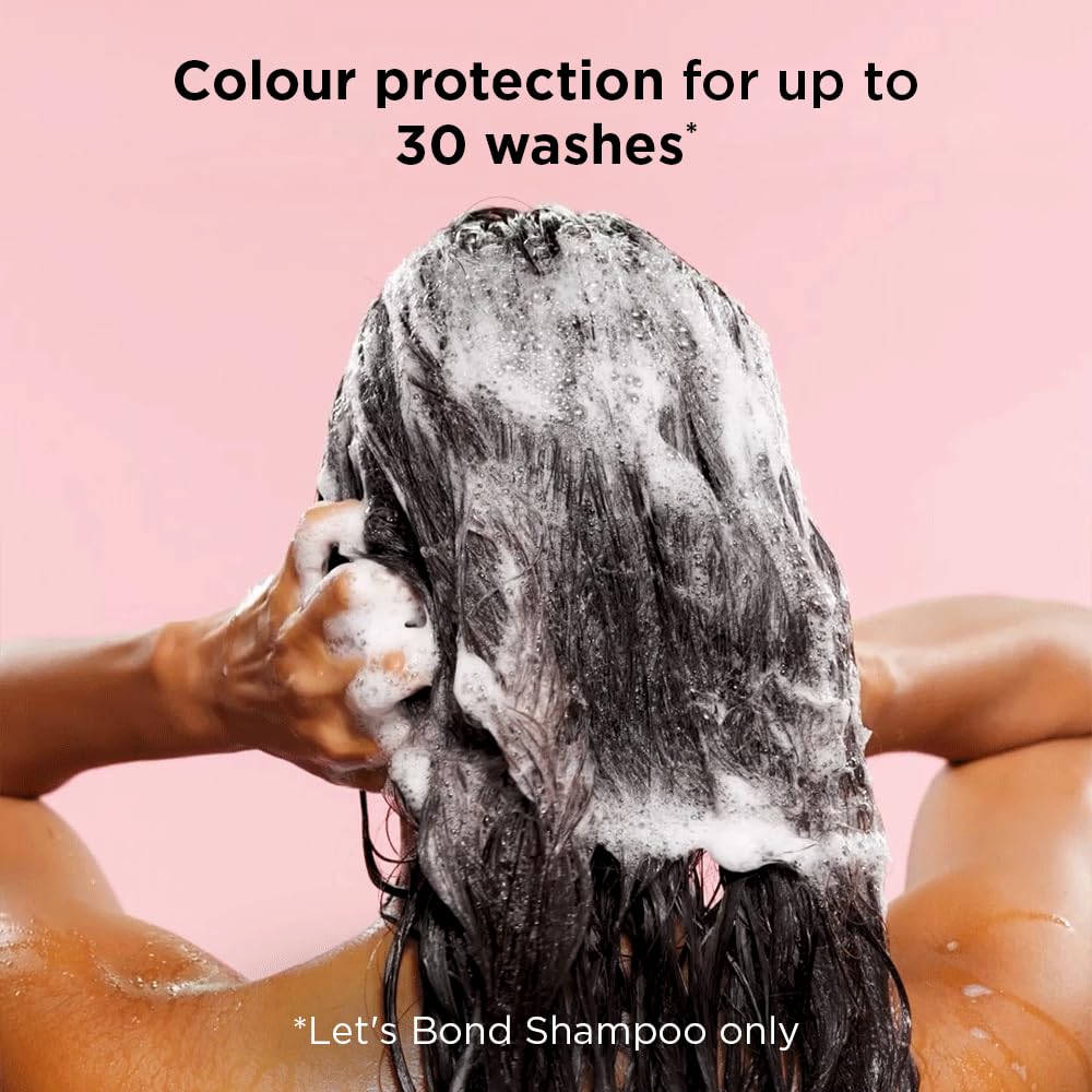 Noughty Let's Bond Builder Shampoo for Repair, Restorative Formula for Chemically Treated and Coloured Hair, Strengthening Formula to Reduce Breakage and Protect Colour for Longer, 250ml