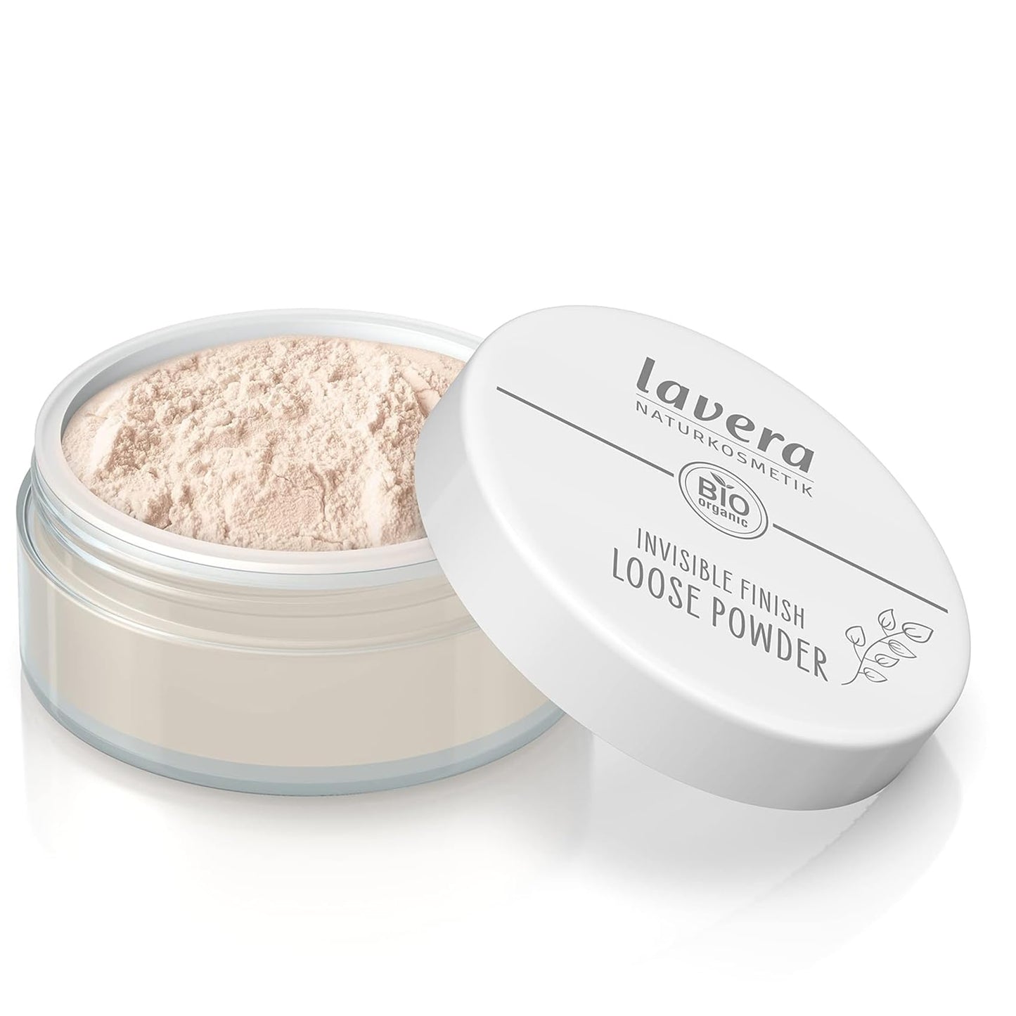 lavera Invisible Finish Loose Powder - Organic Rice and Tapioca - Sets Makeup, Transparent, Mattifying, Long-lasting - Vegan, Organic (1 x 11g)