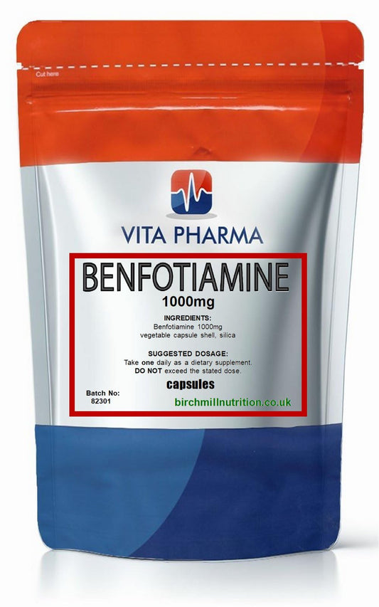 Vita Pharma VITA PHARMA Benfotiamine 1000mg 120 Capsules