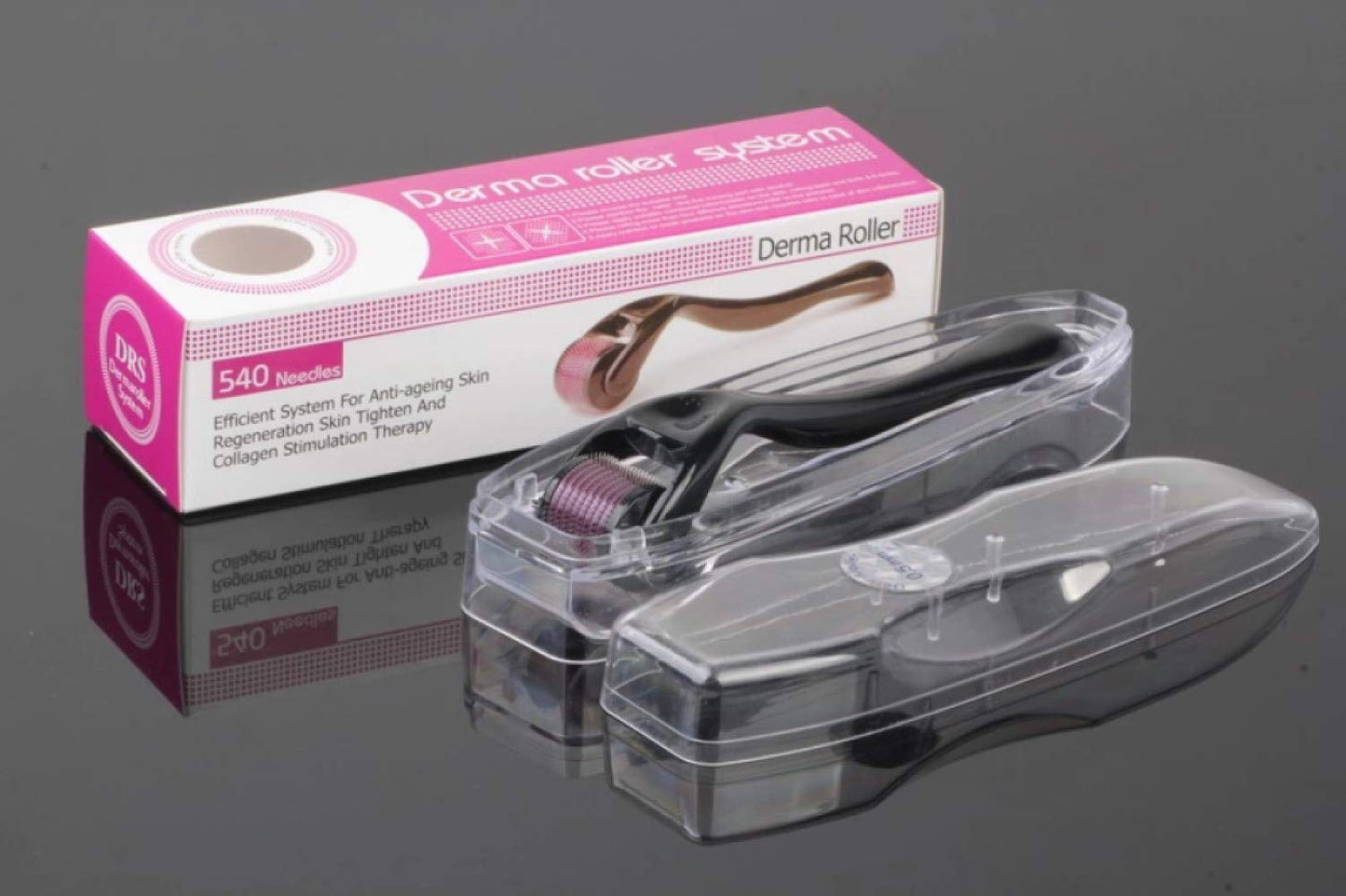 Derma Roller System Derma Roller- 540 Needles Derma for Face and Skin Care 0.5mm