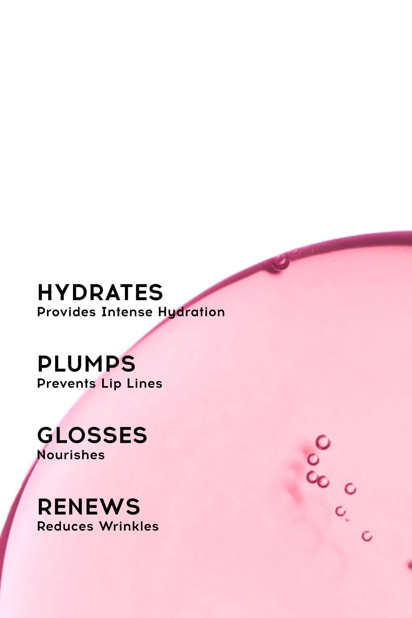 cream co. Lip Oil Gloss for All Lip Types, Protects and Revitalizes the Lips with Vitamin E, Paraben-Free, Plumping Lip Oil, Nourishes Lip Care Raspberry 5ml