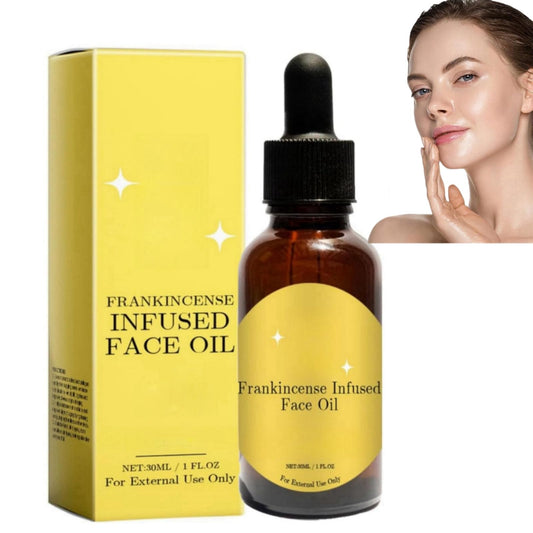 Haiyox Frankincense Resin Oil For Face,Frankincense Resin Oil,Frankincense Resin Oil For Skin,Frankincense Oil For Skin Organic,Smooths Fine Lines And Wrinkles,Cold Pressed Serum Hydrate Skincare,Serum Face