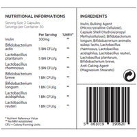 Anatome Daily Biotic + Gut Support - New Formula Nutritional Supplement for Regular Bowels - Probiotic with 20 Billion Good Gut Bacteria - 60 Capsules