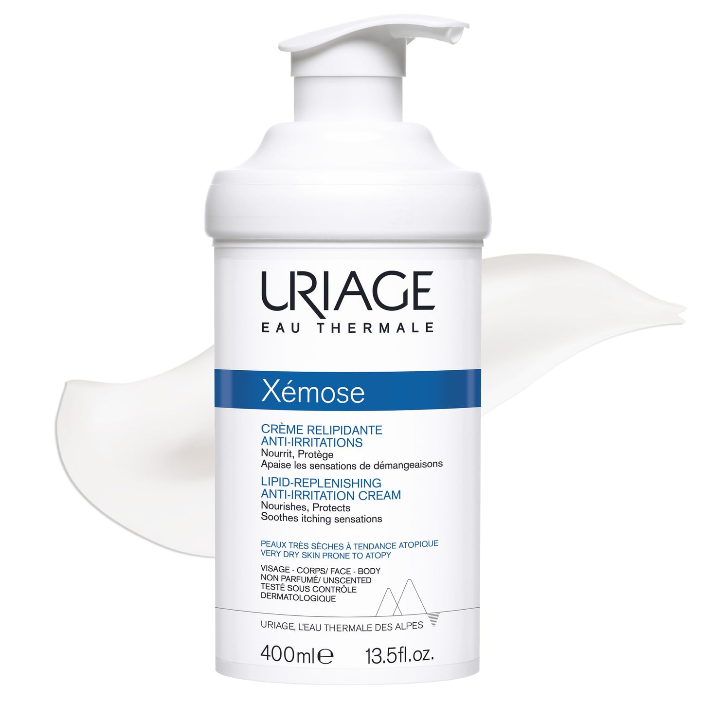 Uriage Xemose Lipid-Replenishing Anti-Irritation Cream 400ml For Face & Body