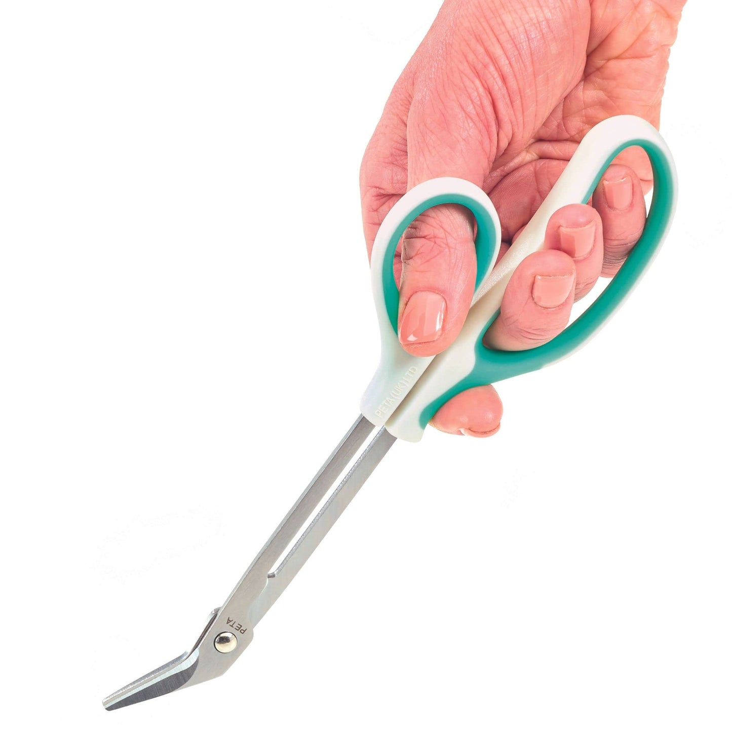PETA Easi-Grip Long Reach Toe Nail Cutter, Ergonomic Soft-Feel Long Loop Handle to Fit Comfortably in Your Hand, Extended Length for Extra Reach, Ideal for Weak Hands, Elderly, Poor Grip or Tremors