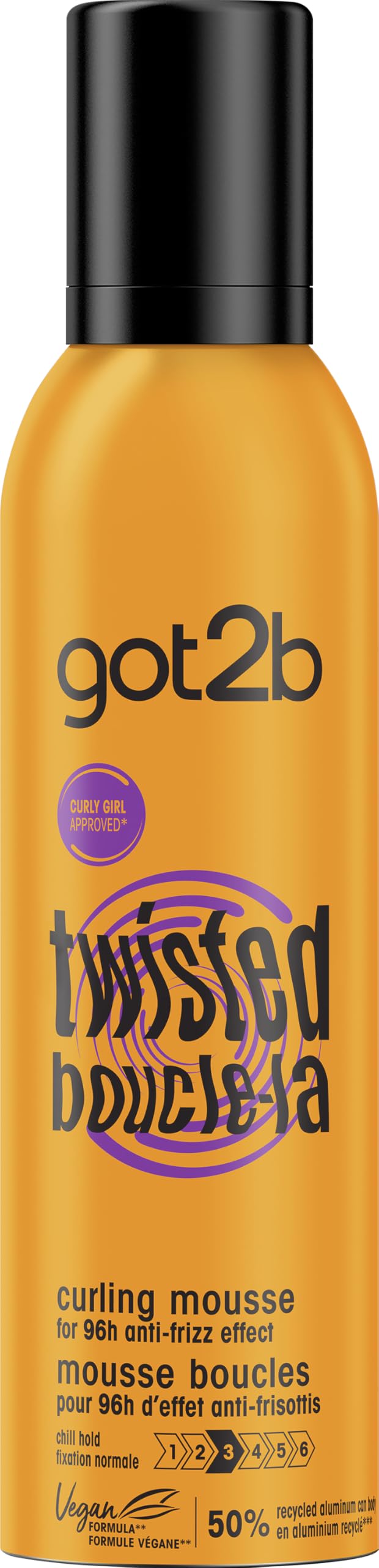 Got2B got2b Hairdressing foam for hair - curls - 250 ml.