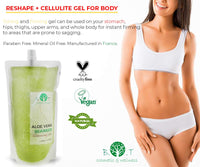 B.O.T. cosmetics & wellness B.O.T 3 in 1 Aloe Vera & Seaweed Gel from the French Brittany for Slimming & Firming Body Care - 500 ml