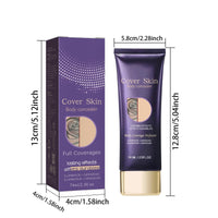 Generic All over Complexion Perfector with Extra Large Body Makeup Brushm, 2-in-1 Body Camouflage and Illuminator, Tattoo Cover up Cream, Body Full Coverage Perfector Waterproof No Transfer