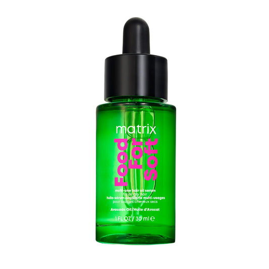 Matrix Food for Soft Multi-Use Hair Oil for Dry Hair With Avocado Oil for Heat Protection, 30ml