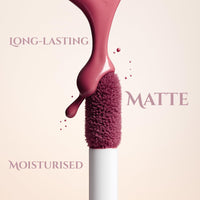 Lola Make Up by Perse LOLA Make Up by Perse Love Matte Liquid Lipstick – Long Lasting Kiss-Proof Hydrating Formula with Jojoba Oil & Shea Butter – [01 First Date]