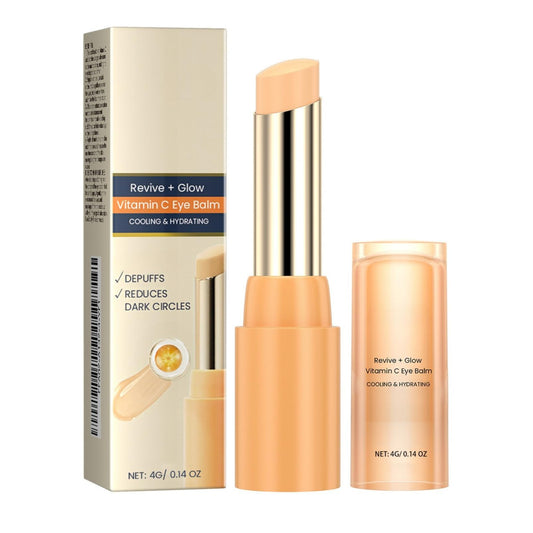 Revive & Glow Vitamin C Eye Balm, Cooling & Hydrating Eye Cream Stick