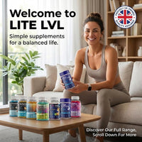 LITE LVL Sleep Gummies | Sleep Aids for Adults | Sleep Gummies for Adults | Night Time Routine | Natural Sleeping Remedy & Bedtime Support | 60 Gummies