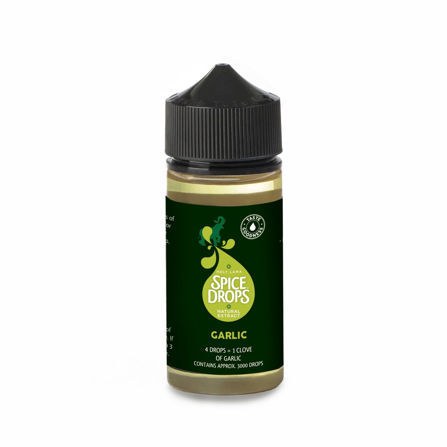 Spice Drops Garlic Extract – Natural Flavour for Easily Adding Garlic to Dishes and Recipes (100ml Bottle)