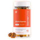 Bettervits Multivitamin Gummies with Zinc and Iodine | Immune Support & Energy with Gummy Vitamins A, B3, B6, C, D, E, Biotin | Chewable Multivitamins for Women, Men and Adults | 60 Gummies