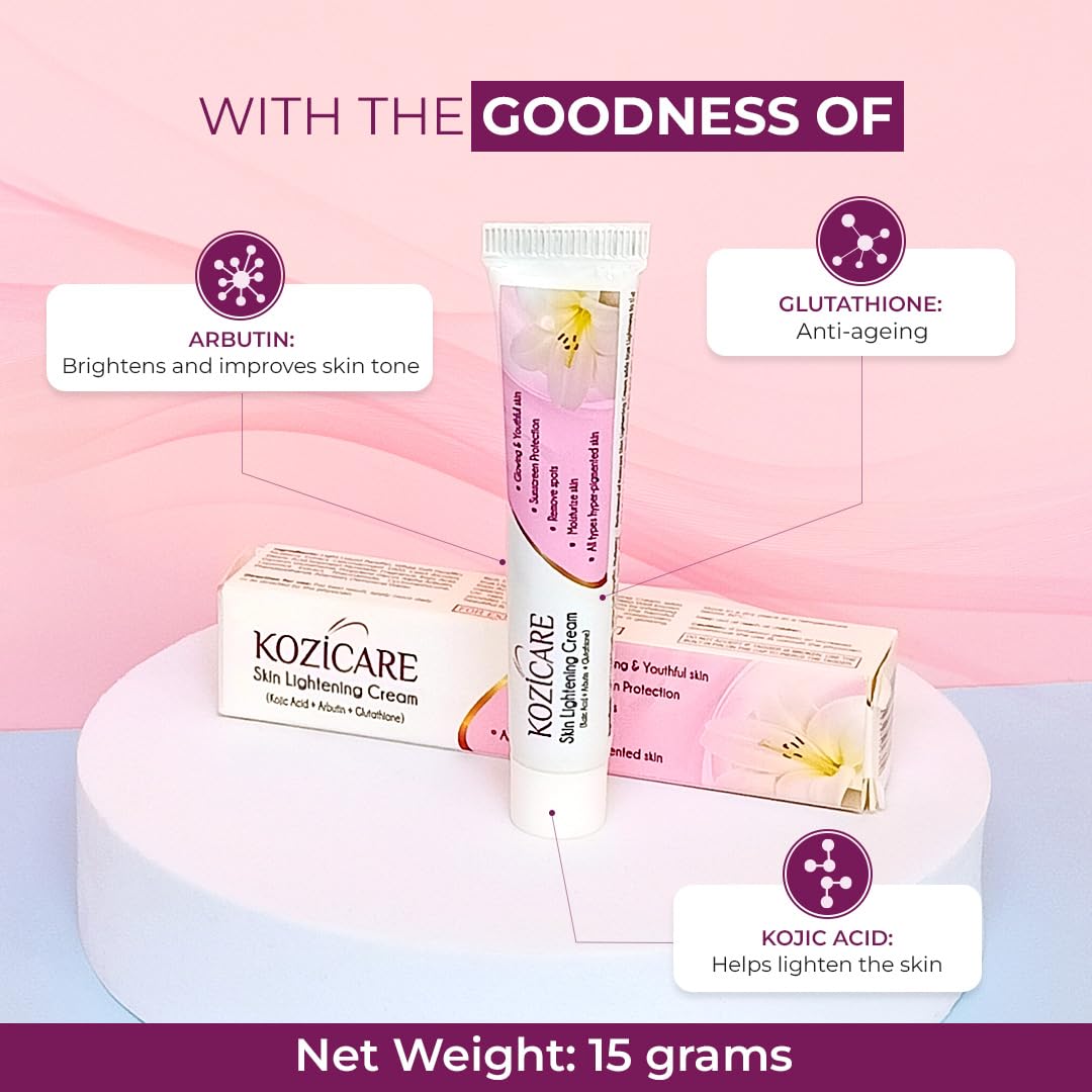 HealthVit West Coast KOZICARE Skin Whitening Cream, 15g