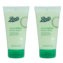 BOOTS | Cucumber Facial Wash | 150mL [ x2 Pack ]