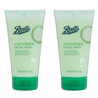 BOOTS | Cucumber Facial Wash | 150mL [ x2 Pack ]