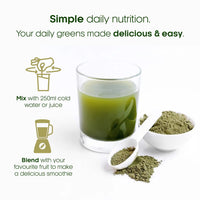 GN Super Greens 21 Powder | 150g Greens Powder with KSM-66 Ashwagandha, Actazin & Livaux Golden Kiwi, Alfalfa & More | Superfood Powder - Pineapple Flavour Supergreens Powder | Made in The UK