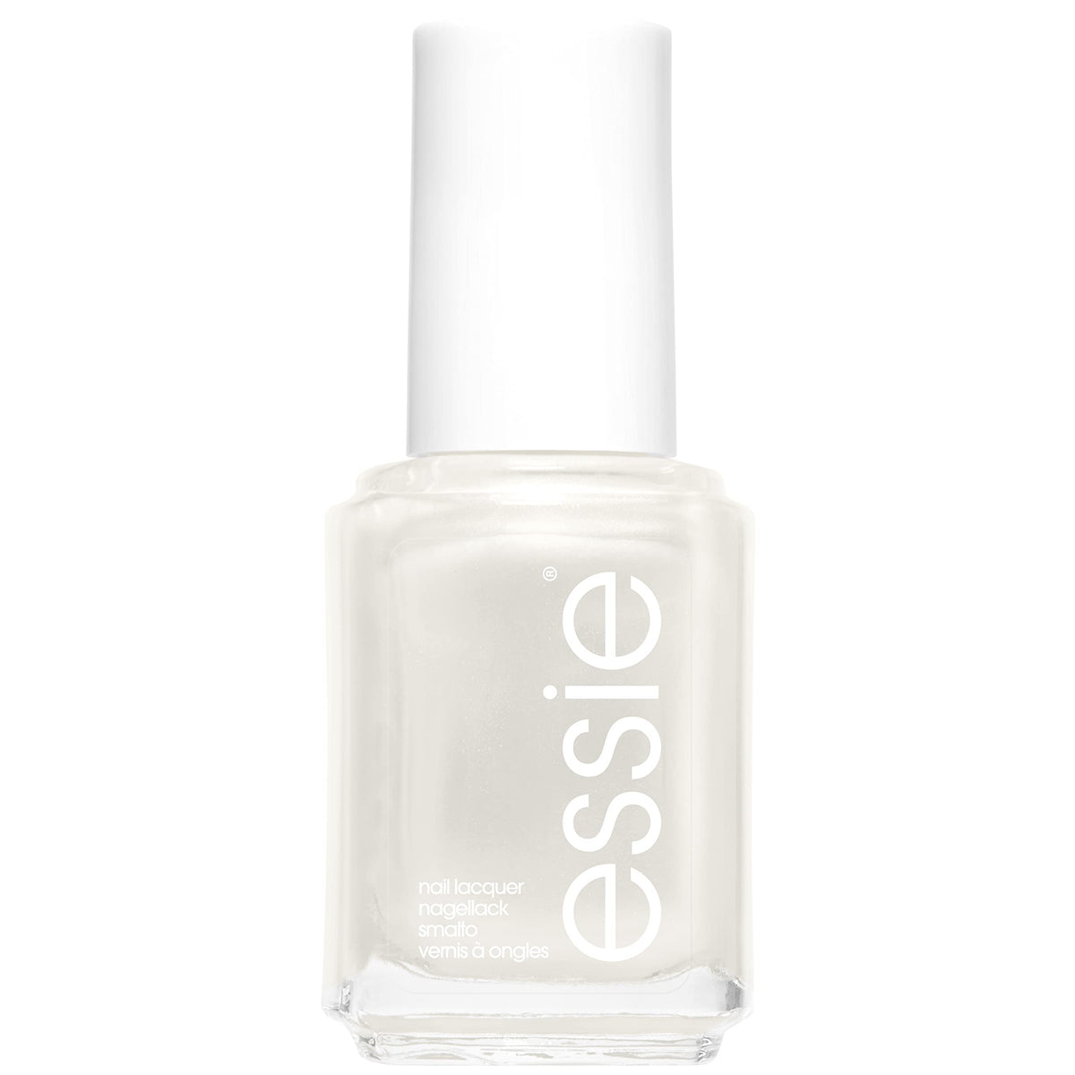 essie Essie Original Nail Polish, 4 Pearly White, Shimmer White Nail Polish, 13.5 Ml