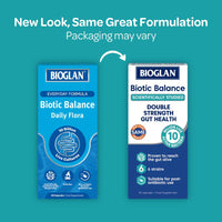 Bioglan Biotic Balance Daily Flora | 10 Billion | CFU | 6 Strains | Live Cultures | 30 Capsules