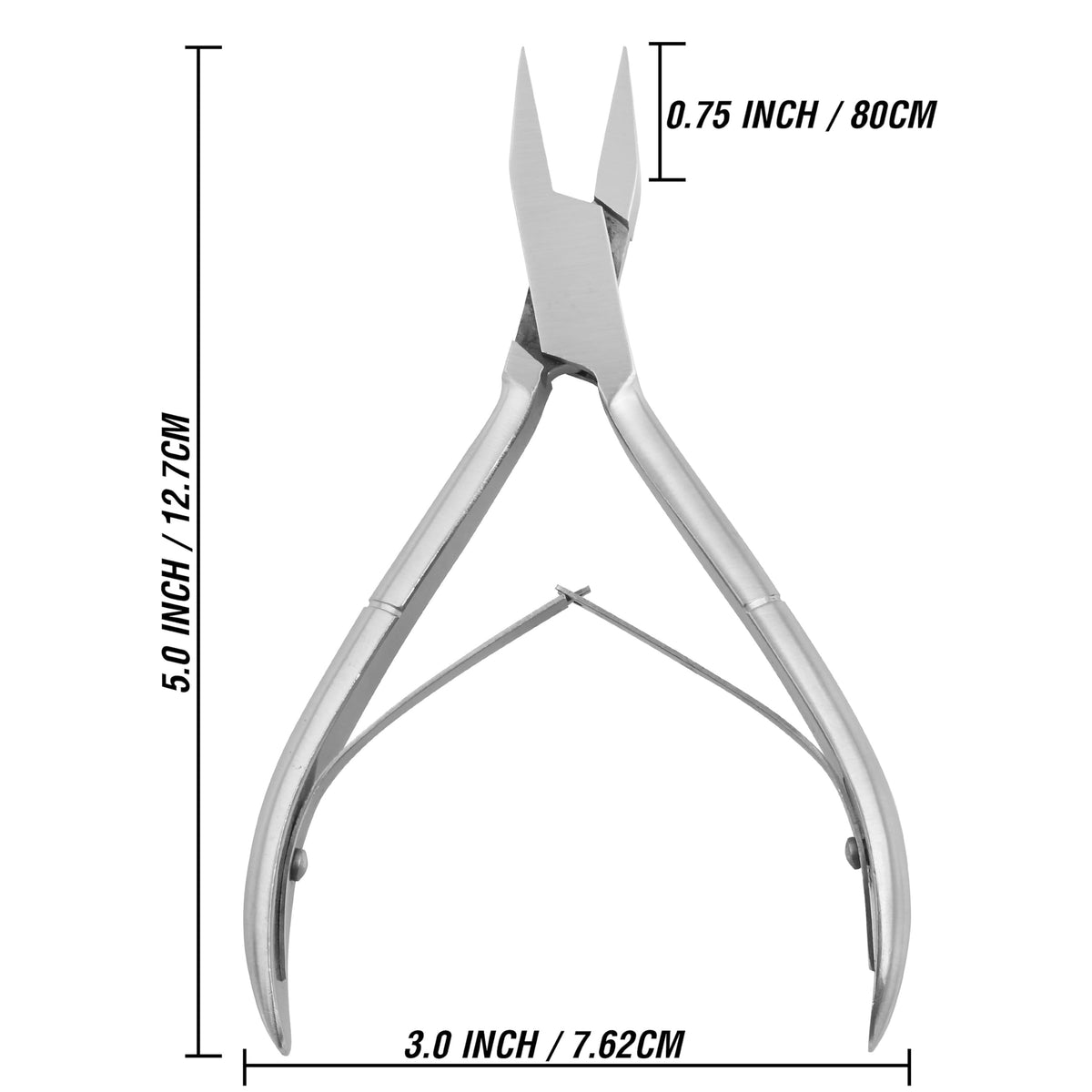 Asm Instruments INGROWN Toe Nail Clippers Nippers Cutters Flame Point Podiatry Instrument 5" Professional Thick Toe Nail Chiropody