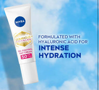 NIVEA Luminous 630 Even Glow Day Cream, Oil Control, SPF50, 10ml