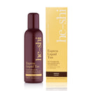 He-Shi Express Liquid Tan Instant Fake Tan Liquid, Medium – Express Fake Tan Lotion - Quick Dry Formula with No False Tan Smell - Vegan & Cruelty Free - Medium Bronzing Glow (150ml)
