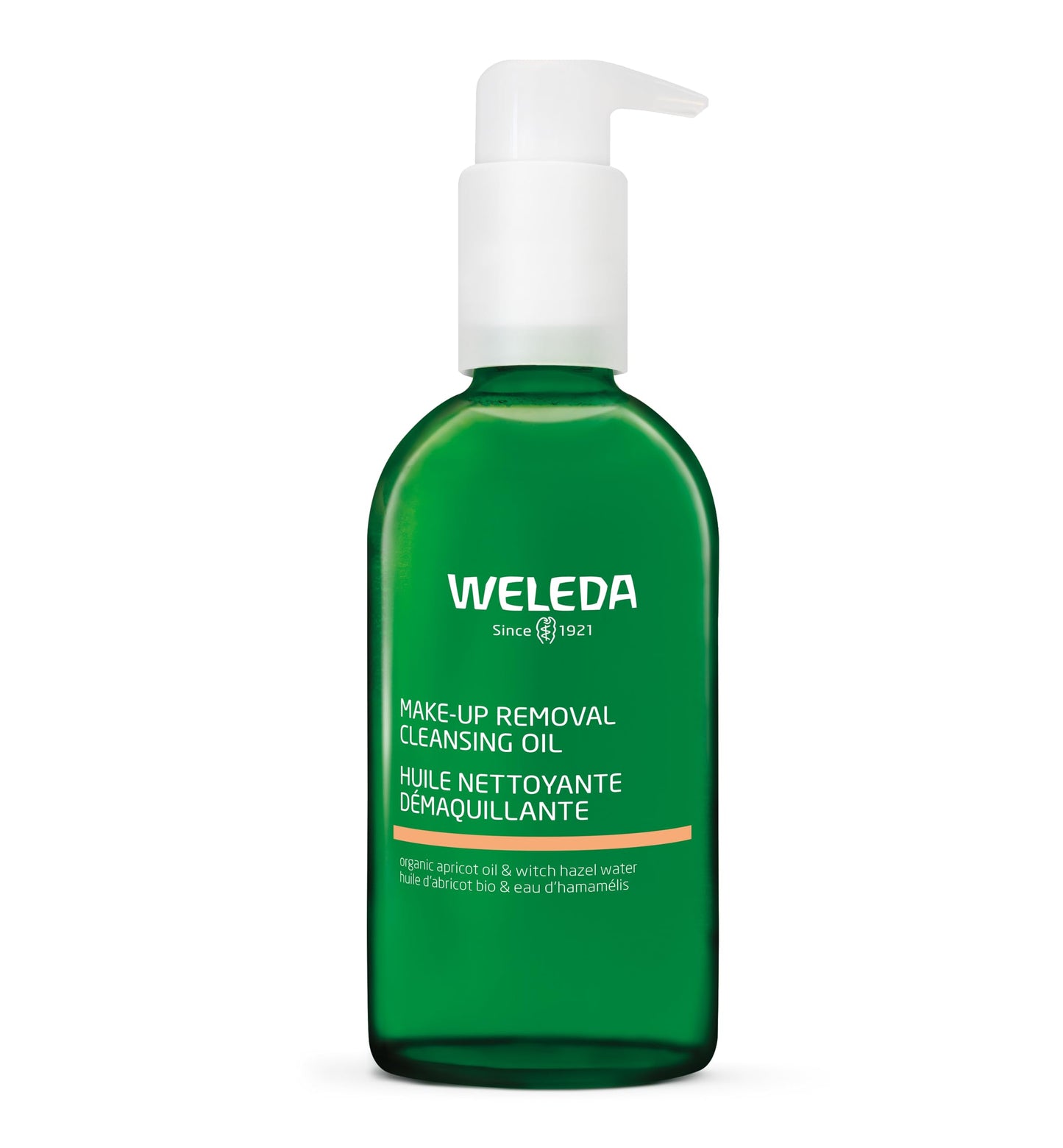 Weleda Make-Up Remover Cleansing Oil with Witch Hazel, For Face & Eyes, Removes Waterproof Make-Up, Fragrance Free, Vegan, 150ml