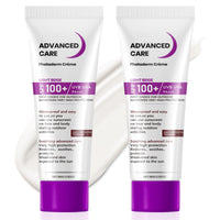 Muiefe 2Pcs Sunscreen SPF 100+, Sun Cream SPF 100 PA+++, Sunscreen Lotion For Body & Face, High Protection Against UVA & UVB, Water & Sweat Resistant, Non-Greasy, Long-Lasting Moisturizing Sun Care