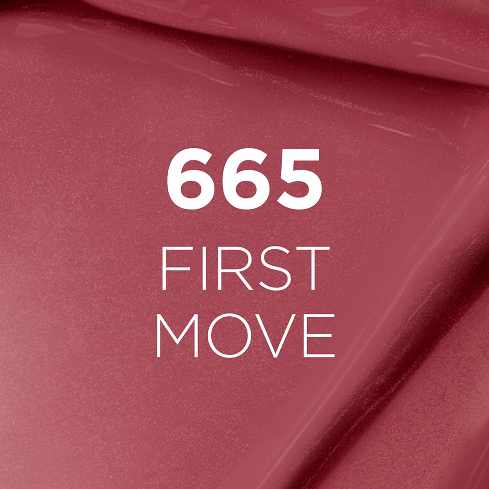 L'Oreal Paris Liquid Lipstick, Infallible Matte Resistance, Ultra-lightweight long wear formula, Transfer Resistant and Smudge Proof, Shade: 665 First Move
