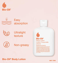 Bio-Oil Body Lotion for Dry Skin, Ultralight and Non-Greasy, 175ml