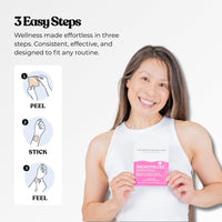 The Patch Collection® - Ultimate Menopause Support Patch for Women | Hot Flushes, Night Sweats, Fatigue, Mood, Sleep | 100% Natural & Vegan, Latex Free (Pack of 15)