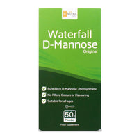 Waterfall D-Mannose Powder - 100% Pure D-Mannose Powder Naturally Sourced from Birch - Not a Blend - Free from Bulking Agent, Fillers & Cranberry - SC Nutra (Sweet Cures)