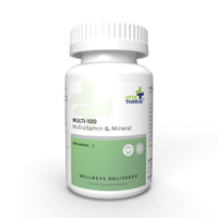 Vita Thrive VitaThrive® Multi-100 Multivitamin & Mineral Tablets – Advanced Daily Multivitamin Supplement for Energy & Cognitive Function - 180 Tablets for Men & Women