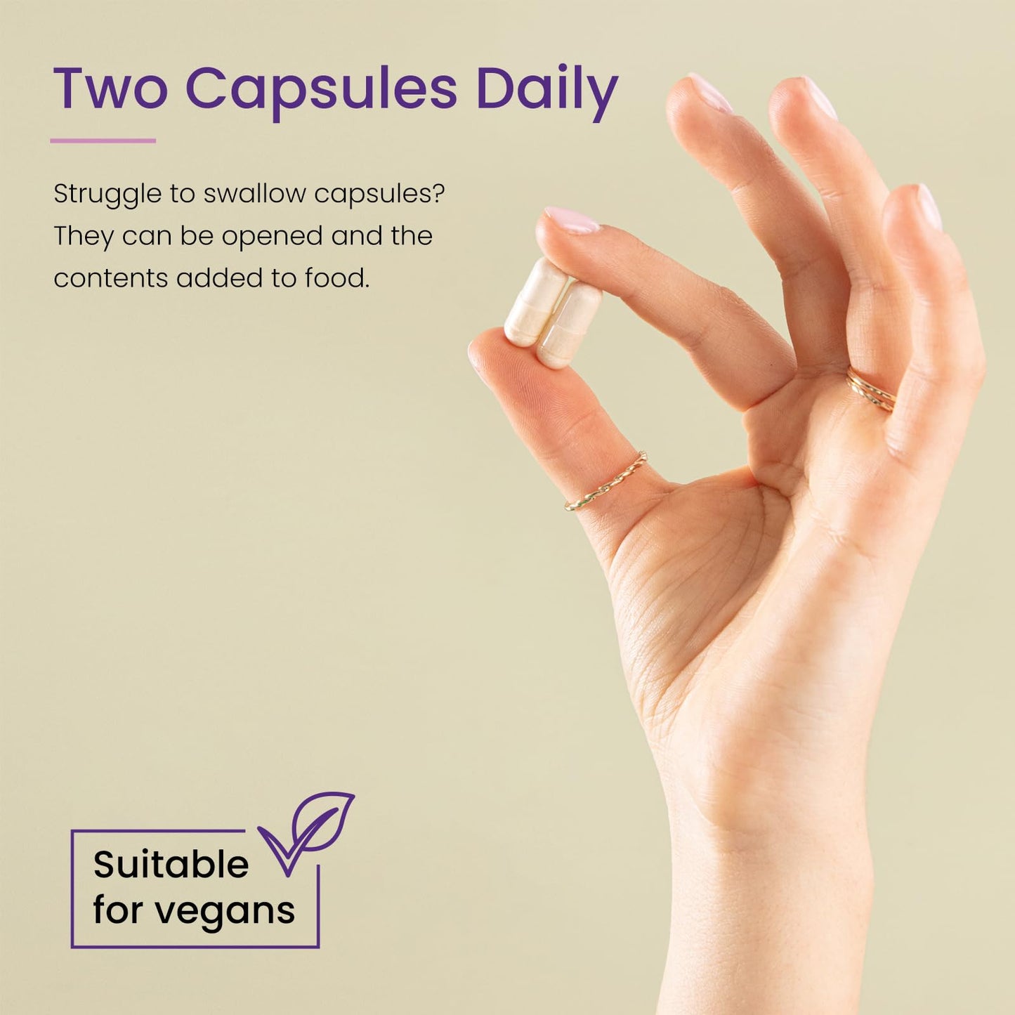 Proceive® Pregnancy Trimester 2 (13-27 Weeks) Pregnancy Vitamin & Mineral Supplements - Vegetarian - 60 Capsules/1 Month Supply