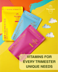 The Mom Club 4th Trimester Vitamins for new Moms – Ideal for Energy, Mood, Hormone Balance & Healing – Recovery Postnatal Multivitamin with Iron, Magnesium, VIT C, D3, Biotin & Zinc – 60 Capsules – 1 Month Supply