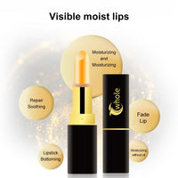 Cwhole Red Cherry Lip Balm Color Changing Lipstick Set PH Mood Magic Temperature Lipstick Long Lasting waterproof
