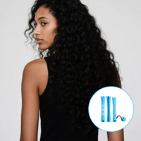strrng 60 Pcs Perm Rods, 0.35 Inch No Damage Perming Rods, Small Blue Perm Rollers, Reusable Portable Perms Curlers, Perming Kit for Women & Men Natural Hairs Long Short Hairs Styling Tool.(Blue)